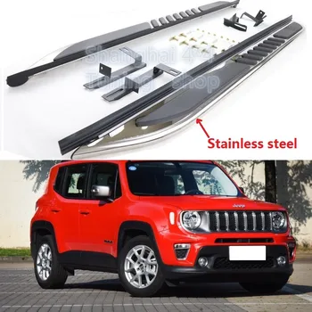 

New arrived Fit for JEEP Renegade 2015 2016 2017 2018 2019 2020 running board side step Nerf bar Good quality