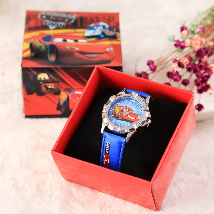 Disney Cars Kids Watch Cars Marvel Spiderman Toy Story Anime Figure Bambini Cartoon Orologi Al Quarzo Iron Man Giocattoli Regali Con Scatola