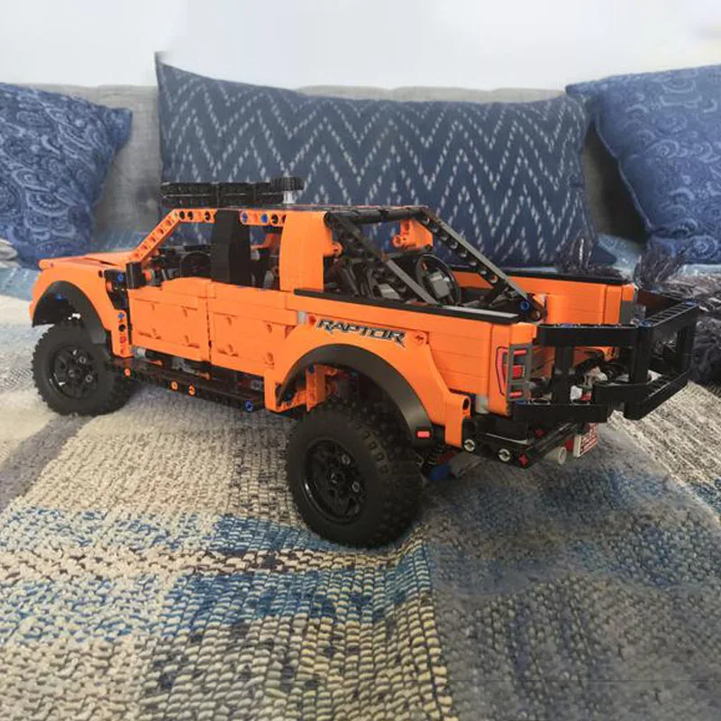 1508 Pz Tecnico "Desert Snake" Raptor Prerunner Camion Auto Mattoni Modello Fai Da Te Building Blocks Giocattoli Ford F-150 Raptor Modificato