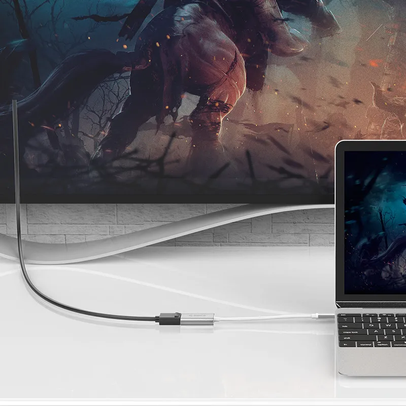 USB-C-адаптер для дисплея USB 3,1 type C-DP опора для переходника 4K 60Hz 1080P для Macbook Pro, XC-103