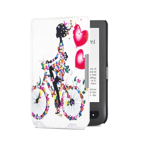 PB624 SY QCNH Funda чехол для карманной книги сенсорный экран 614/624/626/640 из искусственной кожи чехол для карманной книги 626 Базовая Lux Aqua читалка Капа бесплатный подарок - Цвет: PB624 SY QCNH