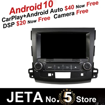 

Fit for MITSUBISHI Outlander 2006 2012 Car Radio GPS Music player tape recorder Android 10 64GB Navigation DSP CarPlay IPS