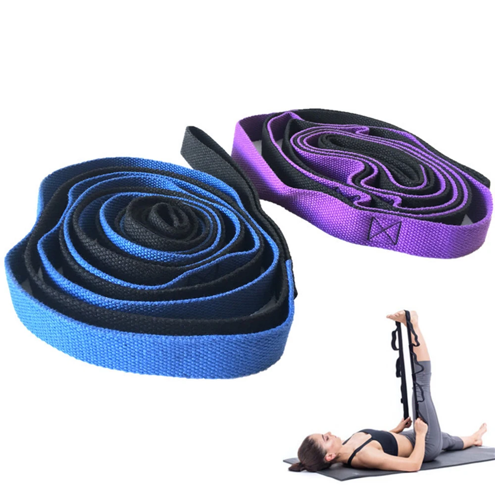 Цепочка для йоги с ромашками многопетельный ремешок для йоги неэластичная растягивающаяся лента для пилатеса танцевальная терапия гимнастика Аксессуары для йоги