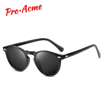 

Pro Acme Brand TR90 Frame Retro Round Polarized Sunglasses Women Night Vision Sun Glasses Shades for Men lentes de sol PC1473