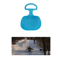 Детские санки для сноуборда, зимние уличные спортивные толстые пластиковые доски для песка, травы, сани для катания на лыжах, сани для катания на коньках, детский подарок