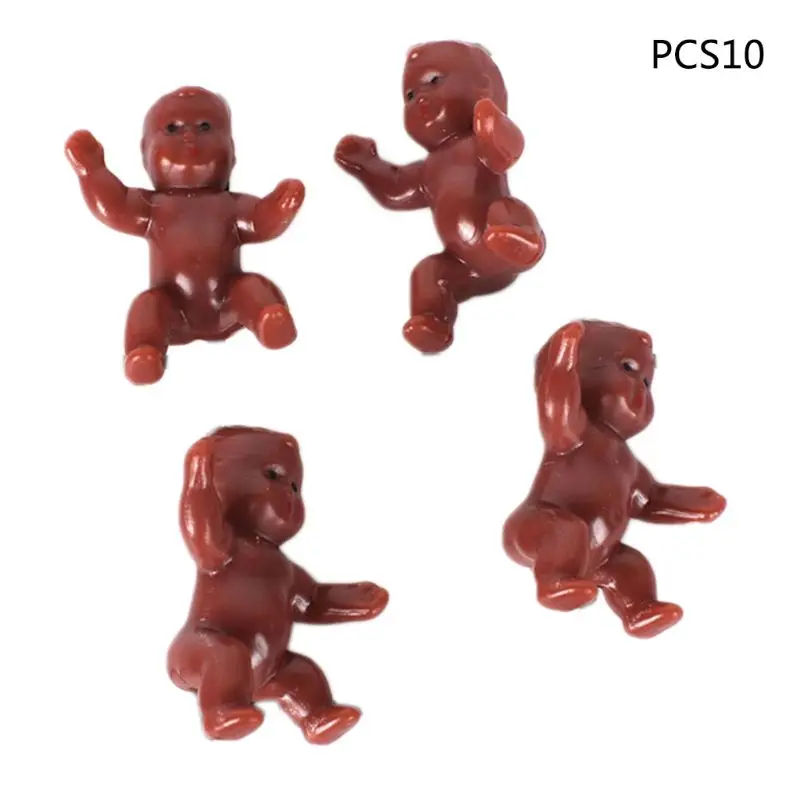 SHOWERORO 50 Pçs Mini Boneca De Plástico Lembrancinhas De Bebê Banho E  Artesanato Jogos De Chá De Bebê Bonecas Em Miniatura Bonecas A Granel  Ornamento De Chá De Bebê Boneca Lembrancinha De 