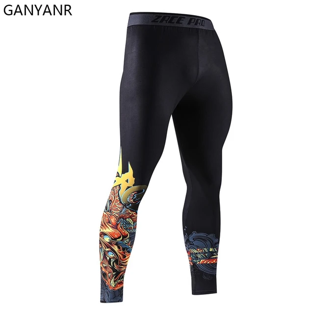 Running Tights Men Yoga Leggings Fitness Quick Dry  White Compression  Leggings Men - Running Tights - Aliexpress