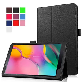 

Litchi PU leather case For Samsung Galaxy Tab A 8.0 inch 2019 tablet cover SM-T290 T295 T297 Protective Tablet Case+film+pen