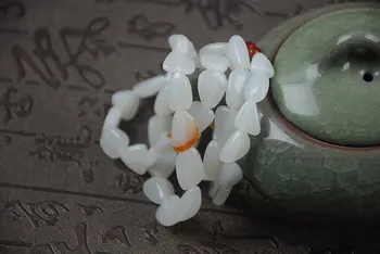 

Authentic natural and Tianyu seed necklace Bare stone stone hanging chain men and women's open light belt certificate