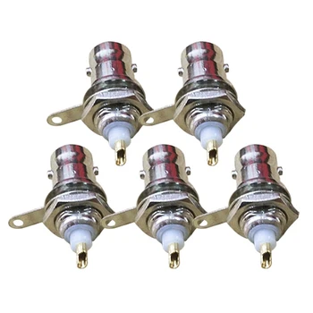 

5Pcs/Set Female Connectors Chassis Panel Mount Monitor Accessories Suit For Communications Equipment