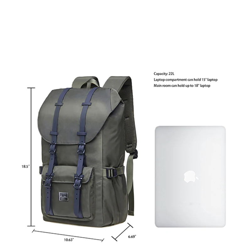 Drawstring Rucksack Pack Casual Outdoor Travel Mountaineering Daypack School backpack For Hiking Travel Camping Backpack 4