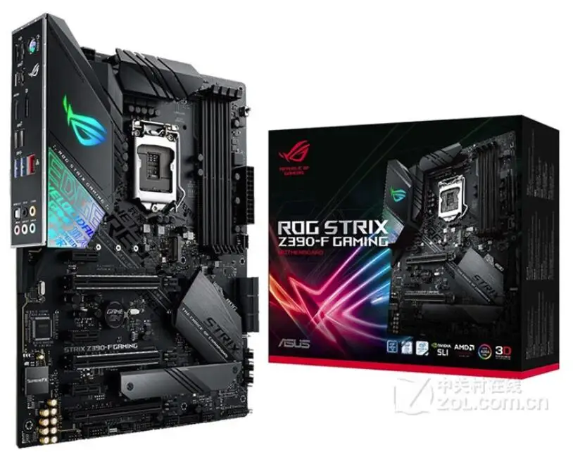 Для ASUS ROG strix Z390-F игровой гнездо для материнской платы LGA1151 DDR4 Z390 настольная материнская плата