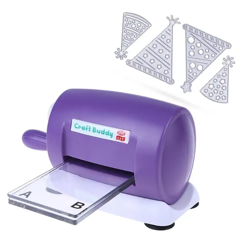 

Plastic Birthday Hat Paper Cutting Dies Embossing Machine for Scrapbooking Cutter Stencils Craft Cutting Machine DIY Tools