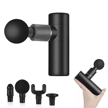 

Electric Muscle Massage Gun Deep Tissue Muscle Massager Therapy Body Fascial Massage Relax Exercise Fitness Shaping Pain Relief