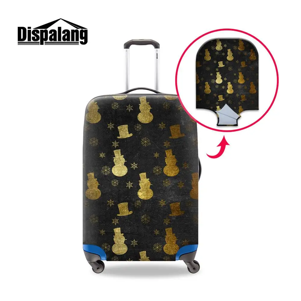 Индивидуальные защитные чехлы для багажа, аксессуары для путешествий, высококачественный чехол с рождественской елкой, устойчивый к царапинам - Цвет: Design13