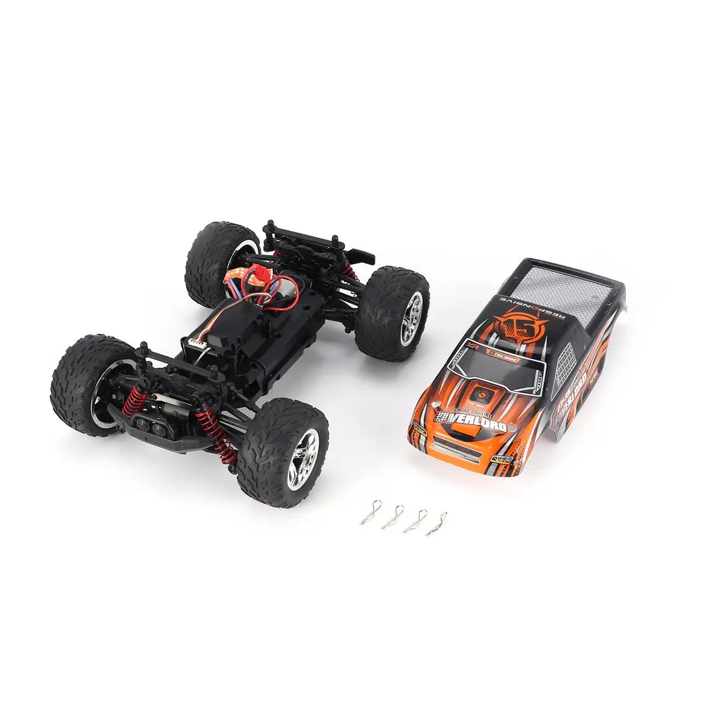 FY-15 1/20 Масштаб 2,4 ГГц 4WD 25 км/ч Высокоскоростной RC автомобиль Bigfoot большие колеса внедорожный Рок гоночный грузовик электрический RC пульт дистанционного управления автомобиль