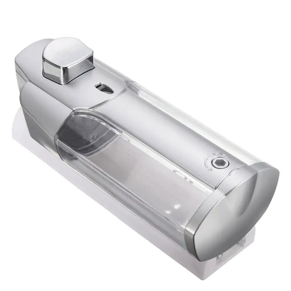 Дозатор жидкого мыла настенное крепление 350 мл аксессуары для ванной комнаты дозаторы моющего средства шампунь двойная бутылка для мыла для рук HVR88