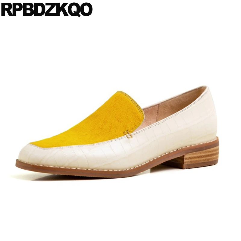 yellow loafers ladies