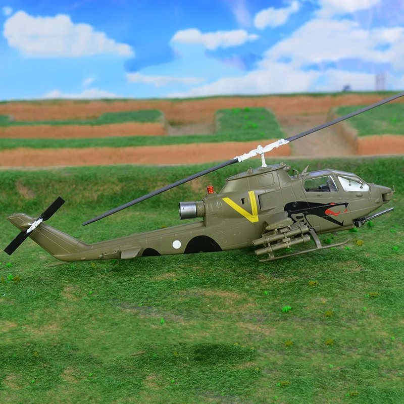 1/72 масштаб Израиль AH-1S Кобра Вертолет модель истребителя авиационный самолет игрушки взрослые дети самолет подарки для шоу