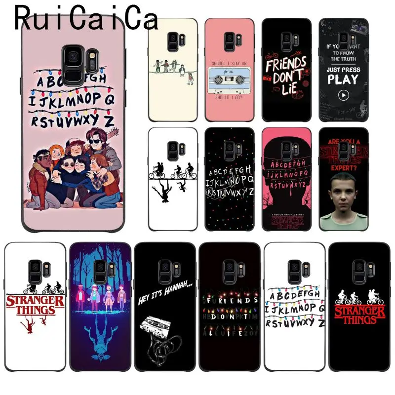 Ruicaica должен оставаться, если странные вещи Coque Shell чехол для телефона samsung Galaxy S9 plus S7 edge S6 edge plus S10 S8 plus
