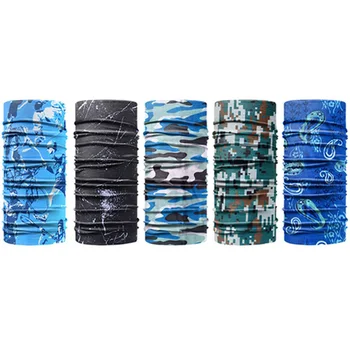 

Women Men's Turban Magic Scarf Outdoor Sports Bicycle Riding Headband Bike Cycling Balaclava Neck Tube Warmer Bandanas Face Mask