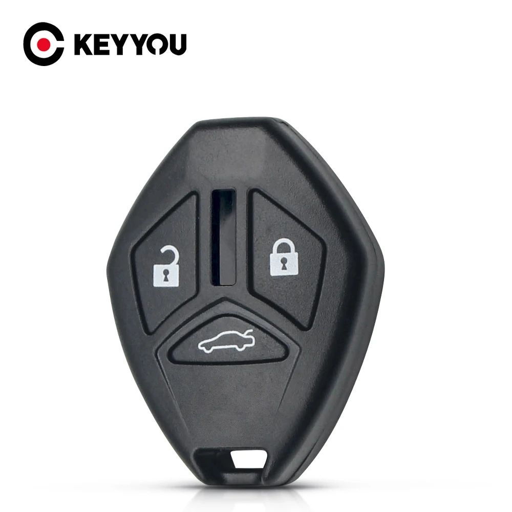 Запасной корпус для дистанционного ключа KEYYOU 3 кнопки Mitsubishi Galant Eclipse Lancer Outlander
