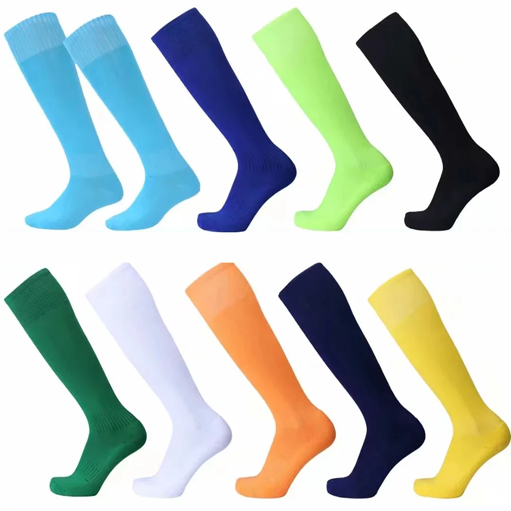 Men Sport Football Soccer Long Socks Over Knee High Sock Baseball