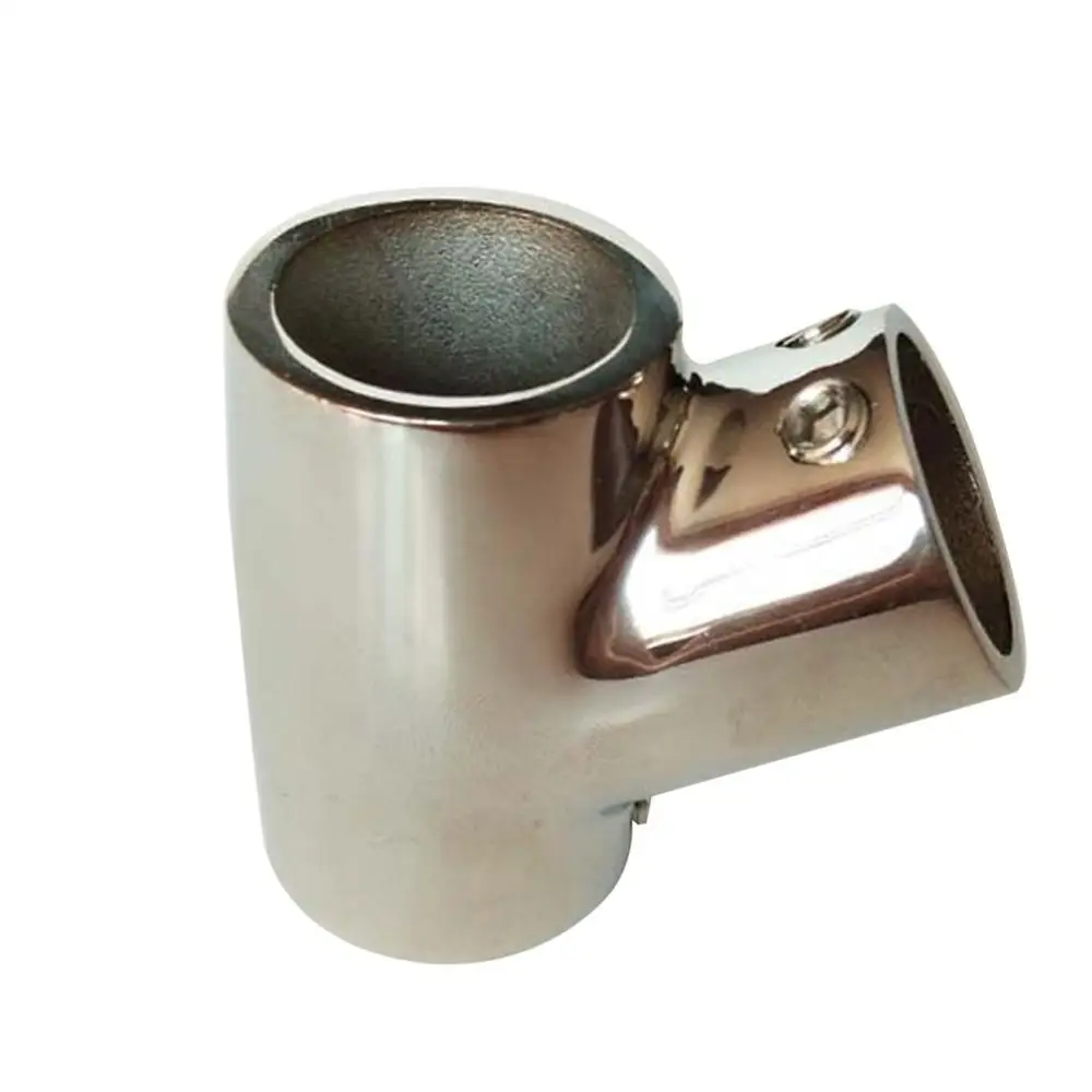 

60 Degree Pipe Joint Pipe Connection 22mm Marine Awning Stainless Steel Hardware Accessories Yacht Speedboat