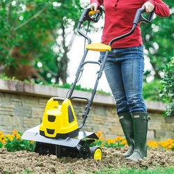 Mini arracheuse électrique rotative, 220V, 2400W, petit arracheur de sol, petit arracheur, Machine à éplucher, vergers, serre 