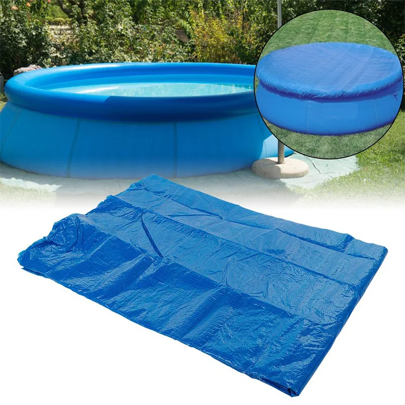 

Swimming Pool Cover Cloth Waterproof Dustproof Foldable UV-resistant Tarpaulin FP8
