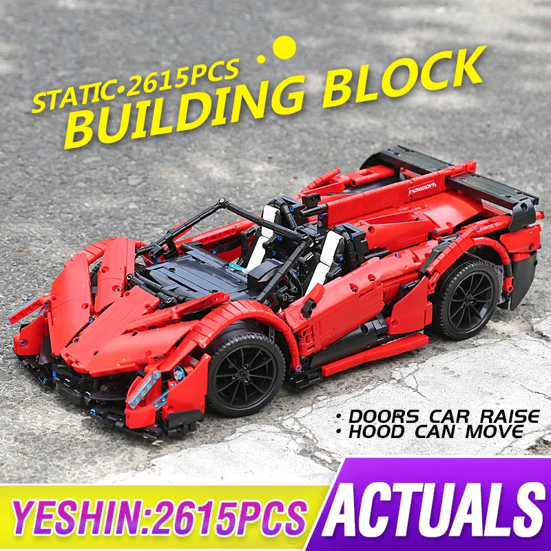 1:10 Tehnic модель автомобиля совместима с 20091 Veneno Roadster гоночный автомобиль