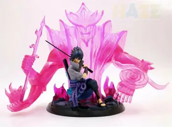 

Anime Naruto Shippuden Uchiha Sasuke Susanoo Tempestuous God of Valour Sharingan PVC Action Figure Model Toy Gift 30cm No Box