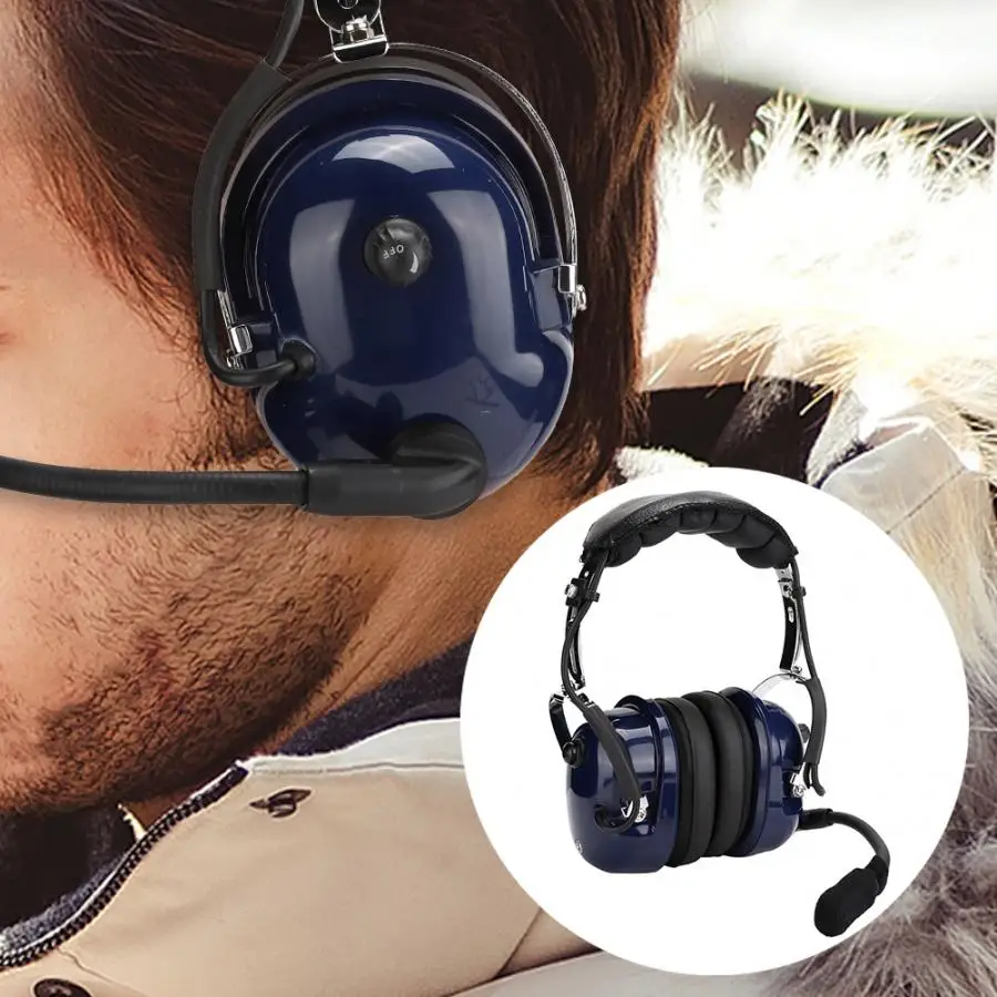 Прочная моно аудио Air RA200 общая авиационная гарнитура пилота с шумоподавлением гарнитура пилота