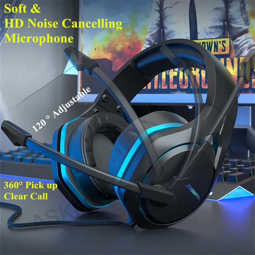 Xiberia V22 3.5mm Headset PS4 PC Gamer 