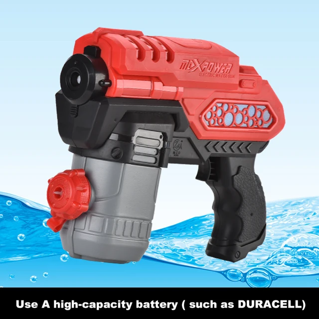 Kids electric high pressure remote spray water gun boys outdoor beach amusement park water interactive toy gift 6