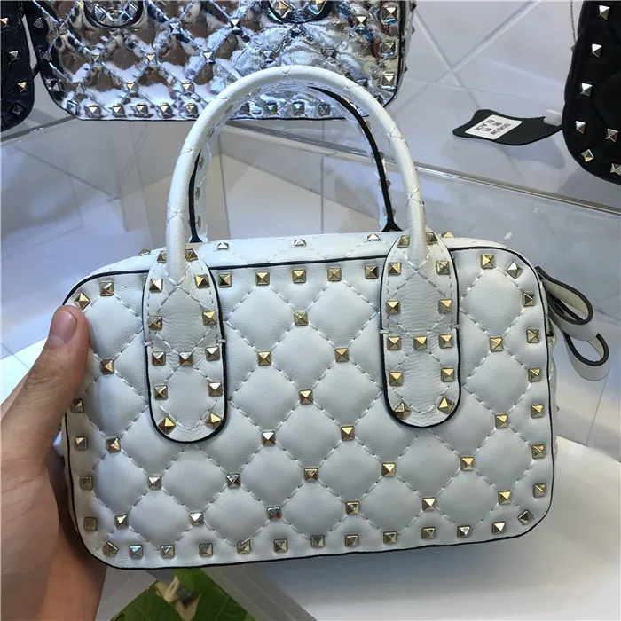white Kafunila женские сумки из натуральной кожи,, известный бренд, дизайнерская сумка через плечо, женская сумка-клатч - Цвет: white