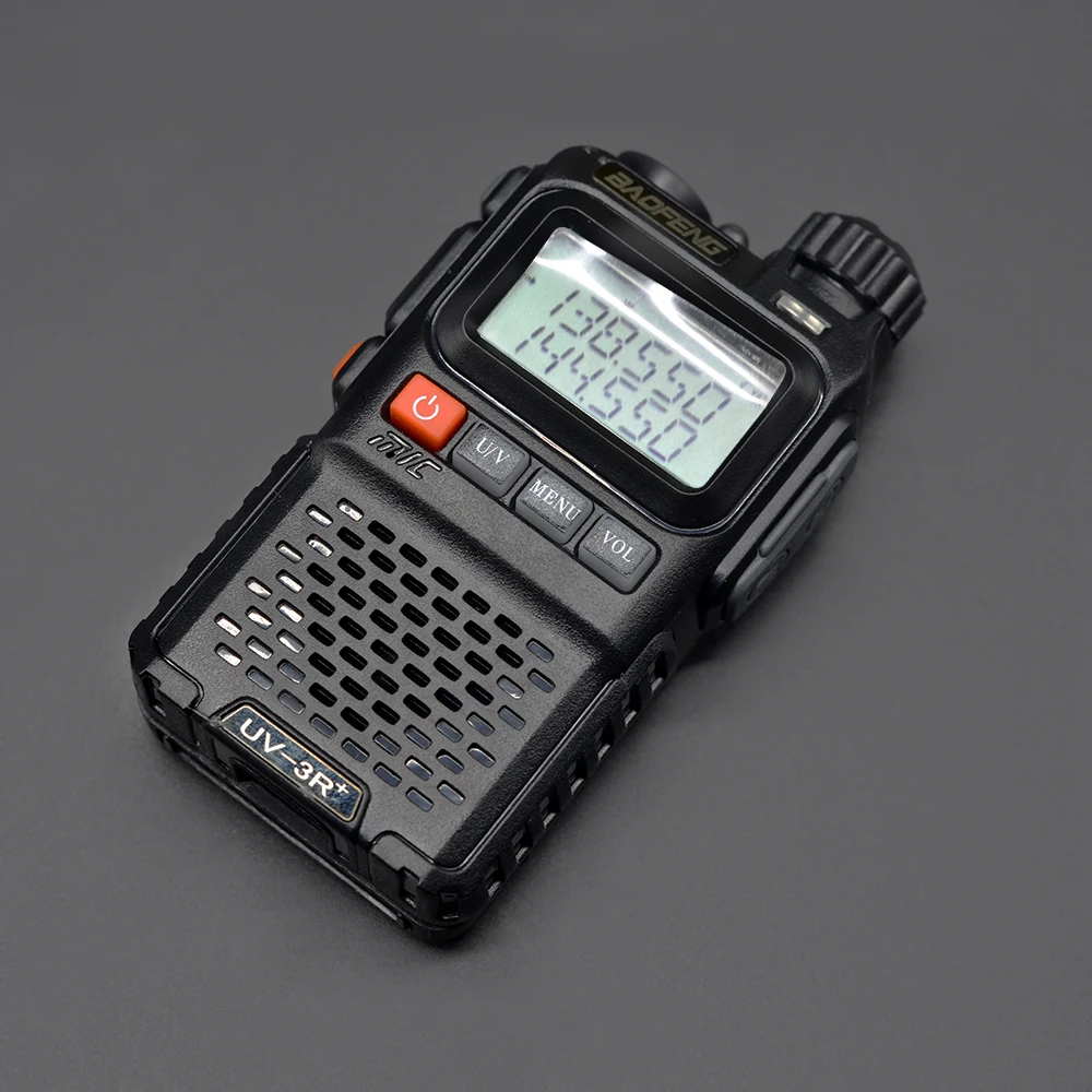 2 шт. Baofeng FM трансивер UV-3R Plus портативная рация Mini UV 3R+ Портативная CB радио Двухдиапазонная UHF VHF Ham CB радио VOX фонарик