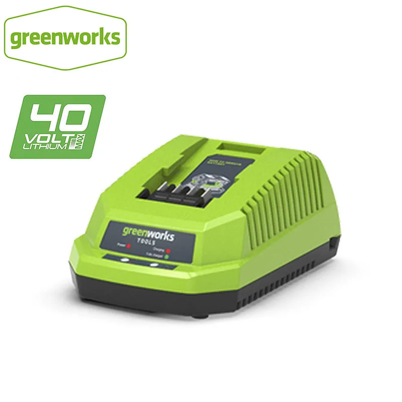 free shipping Lithium Battery Charger GreenWorks 29482 G-MAX 40V Li-Ion Charger for 40V battery 29472 36v torsion car electric self balancing scooter original 36v battery pack 6000mah rechargeable lithium ion battery free shipping