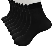 ZARE Men's Cotton Socks New Style Black Business Men Socks Soft Breathable Summer Winter for Male Plus Size A1 C30