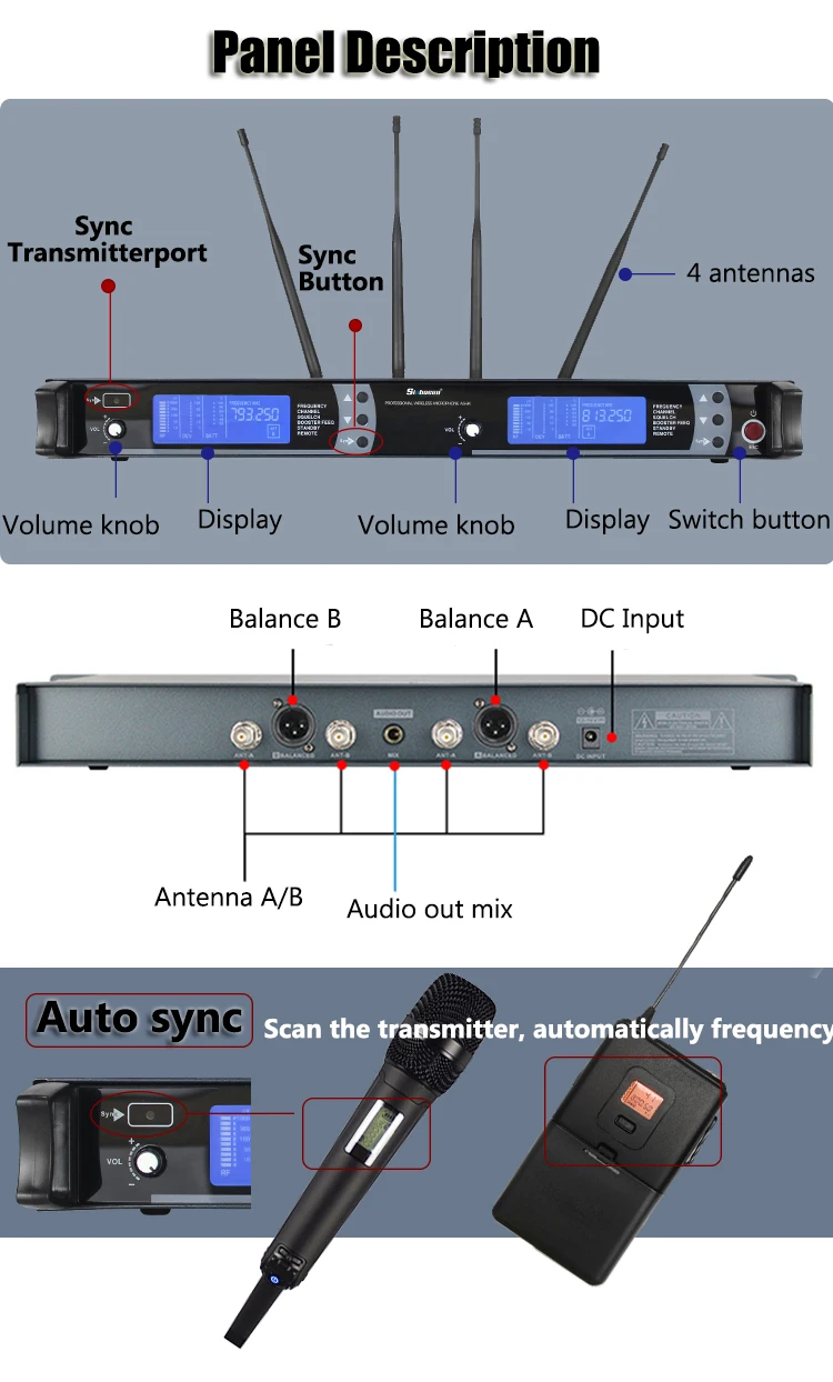 AS-9K wireless microphone5