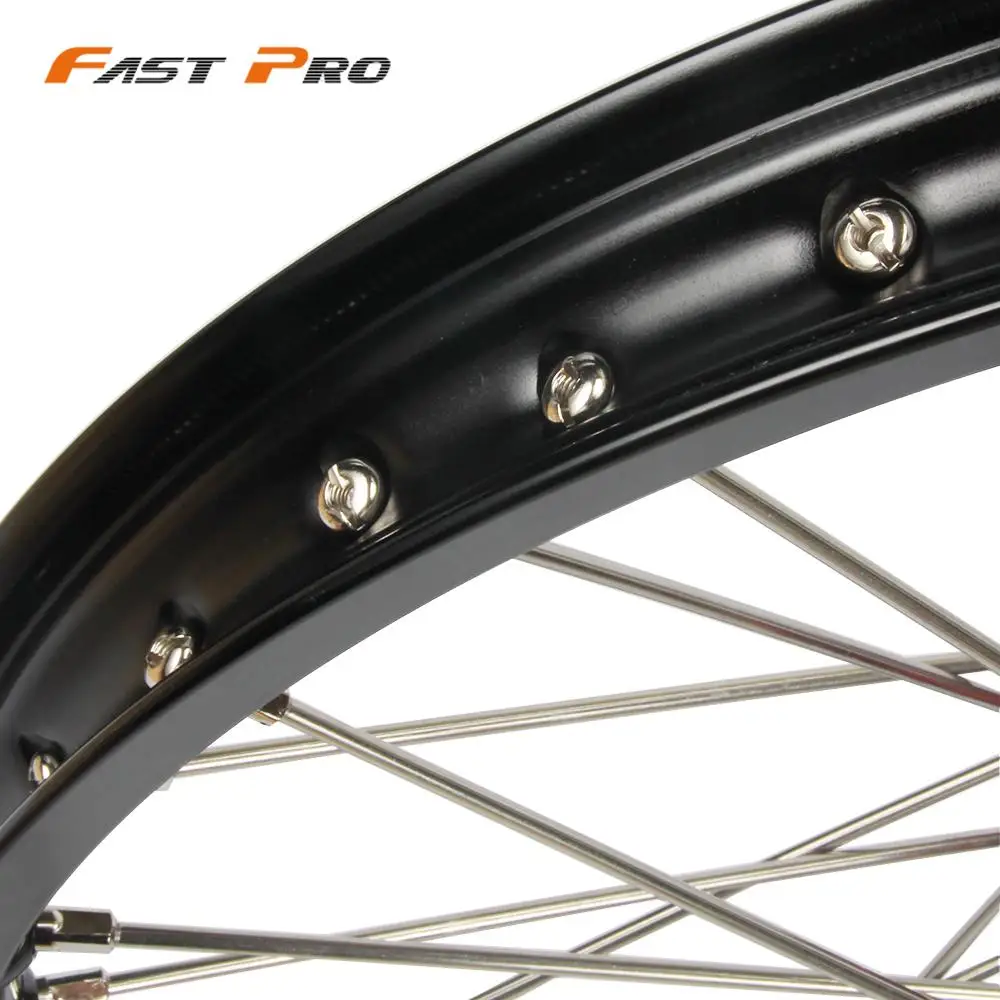 Обод мотоцикла переднее колесо Spoked литье для Honda CR125 CR250 CRF250R CRF450R CRF450X CRF250X 2000- эндуро ступицы диски