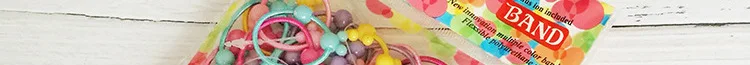 Корейский стиль принцесса лента для волос цвет ультра-стрейч Детская повязка для волос головы аксессуары