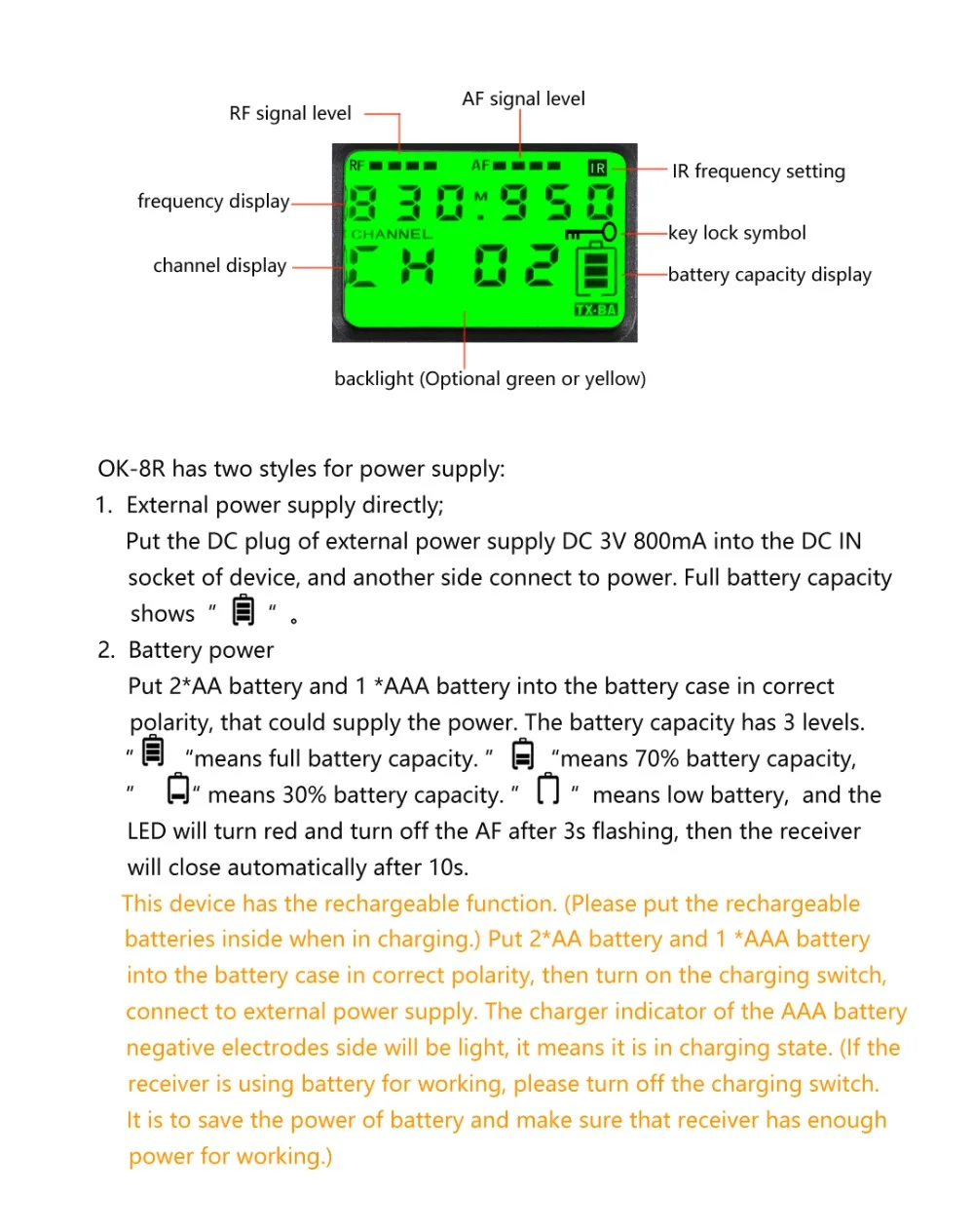 OK-8R OK-18 6