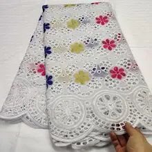 Tissu африканская кружевная ткань швейцарская вуаль кружево высокое качество нигерийское швейцарское сухое кружево с камнями парчовая ткань 5 ярдов/партия