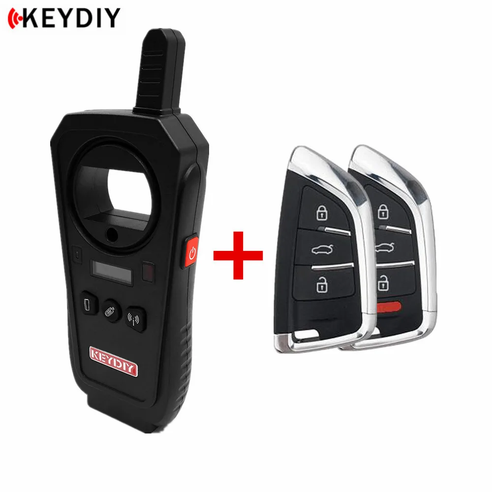 KEYDIY KD-X2 двери гаража дистанционного генератора автомобильный ключ Частотный тестер 96Bit 48 транспондер чип-копир без жетона с чипами - Цвет: X2 with 2pcs ZB02