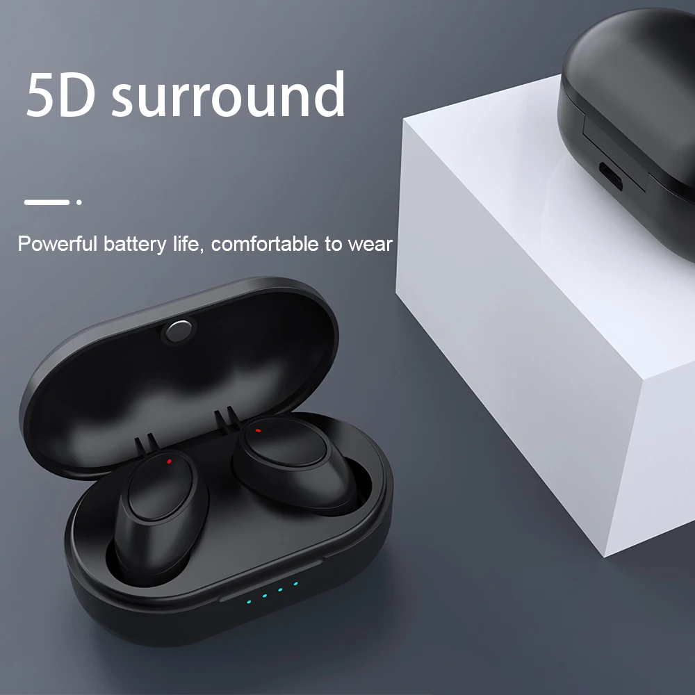 2x TWS, Bluetooth 5,0, беспроводные наушники, громкая связь, наушники, Спортивная гарнитура, Bluetooth, автомобильный комплект, музыкальный аудио приемник, Air-3-LB