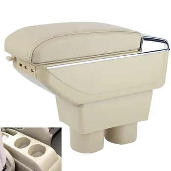 

Leather Car Center Console Armrests Storage Box for Nissan Tiida Nissan Sylphy Sedan Free Shipping