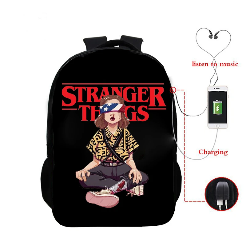 stranger things school backpack