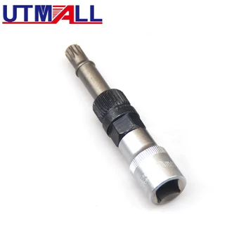 M10 Alternator Pulley Socket Bit With 33 Teeth Tool Alternator Pulley Center Bolt Remover Socket 1000w 200rpm low rpm vertical wind pmg alternator permanent magnet ac alternator