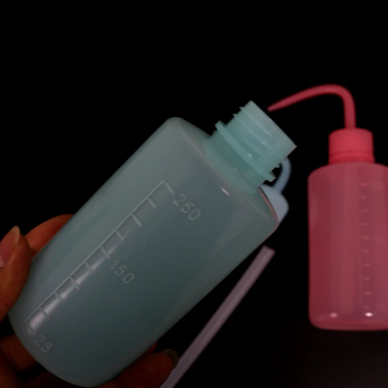 Bottiglie Da Spremere In Plastica - 2 Pezzi (250ml E 500ml), Per Laboratorio O Giardinaggio - Foto 2